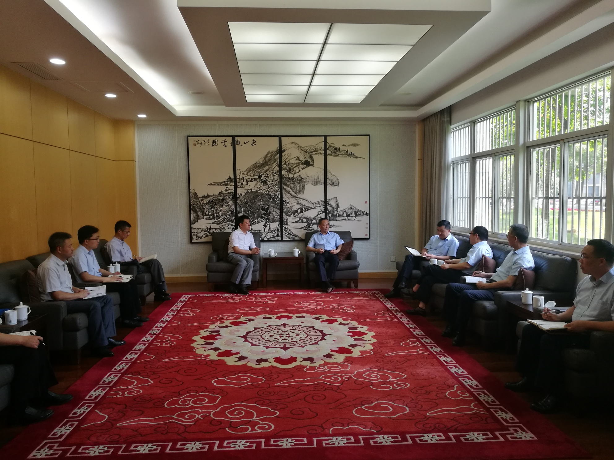 中铁物资集团有限公司 集团新闻 王辉总经理一行拜访